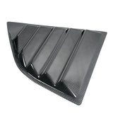 08-20 Dodge Challenger XE V2 Style Window Louvers Scoops CF Print