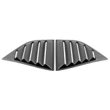 08-20 Dodge Challenger XE V2 Style Window Louvers Scoops 2Pc Set - PP