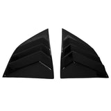 08-20 Dodge Challenger Side Window Louver Scoop Cover Pair - Gloss Black