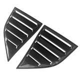 08-22 Dodge Challenger XE V4 Style Gloss Window Louvers Scoops Pair - PP