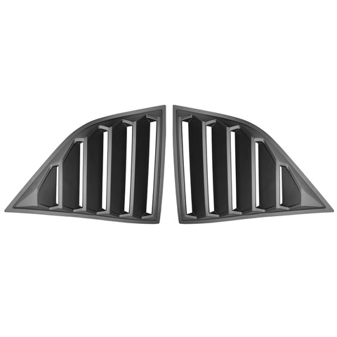 08-20 Dodge Challenger XE V4 Style Window Louvers Scoops Pair PP