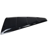 05-14 Mustang Quarter Panel Translucent Smoked Window Side Louvers