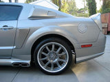 05-14 Ford Mustang Side Window Louvers Eleanor Style