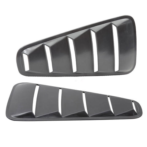 05-09 Ford Mustang V6 Side Quarter Window Louver 5 Vents