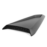 10-14 Ford Mustang IK Style Side Quarter Window Louver Cover - Matte Black