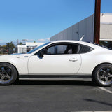13-20 Scion FRS Subaru BRZ IK Style Window Louver ABS - Gloss Black