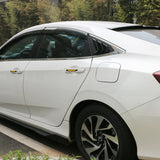 16-20 Honda Civic Sedan Rear Quarter Panel Window Side Louvers Vent