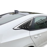 2022- Honda Civic 11th Sedan Side Window Louver Vent - ABS Carbon Fiber Print