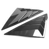 2022- Honda Civic 11th Sedan Side Window Louver Vent - ABS Carbon Fiber Print