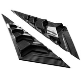 21-22 Hyundai Elantra 4Dr Rear Side Vent Window Louver - Carbon Fiber Print