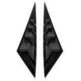 21-22 Hyundai Elantra 4Dr Rear Side Vent Window Louver - Gloss Black ABS
