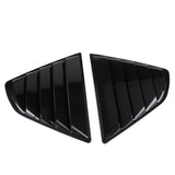 18-22 Toyota Camry Window Louvers 2Pc Set - Carbon Fiber Look