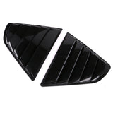 18-22 Toyota Camry Window Louvers 2Pc Set - Carbon Fiber Look