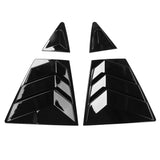 20-21 Toyota Corolla Side Window Louver Visor Guards 4PC Gloss Black