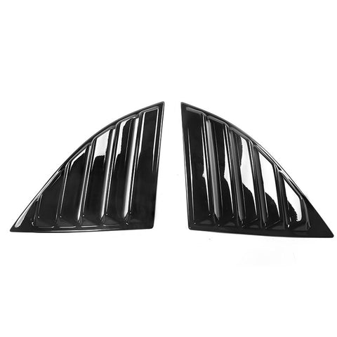 20-23 Toyota GR Supra A90 IK Style Side Window Louver - PP Gloss Black