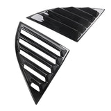 20-23 Toyota GR Supra A90 IK Style Side Window Louver - PP Gloss Black