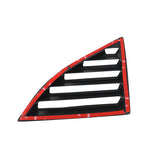 20-23 Toyota GR Supra A90 IK Style Side Window Louver - PP Gloss Black