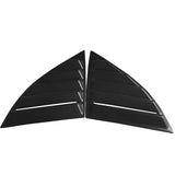20-23 Toyota GR Supra A90 IK Style 2PCS Side Window Louver - Matte Black PP