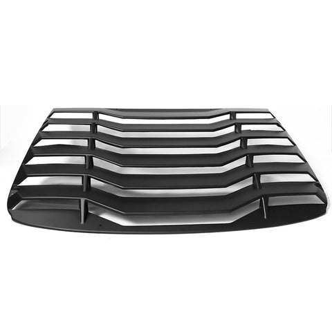 14-18 BMW F32 4 Series Coupe Rear Window Louver Cover Matte Black - ABS