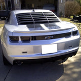 10-15 Chevy Camaro Rear Window Louver Sun Shade Cover Rain Guard CFL