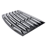 10-15 Chevy Camaro Rear Window Louver Sun Shade Cover Rain Guard CFL