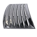 10-15 Chevy Camaro Rear Window Louver Sun Shade Cover Rain Guard CFL