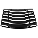 16-20 Chevy Camaro IK Rear Window Louvers Cover Sun Shade - Glossy Black