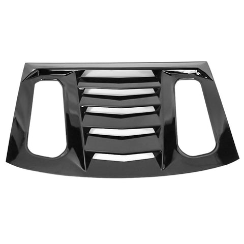 16-21 Chevy Camaro Rear Window Louver Shade Cover - Gloss Black