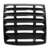 14-19 Chevy Corvette Gloss Black Rear Window Louver Rain Wind Guard