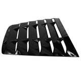 14-19 Chevy Corvette Gloss Black Rear Window Louver Rain Wind Guard