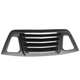 08-17 Dodge Challenger Window Louver Rear Cover Unpainted ABS