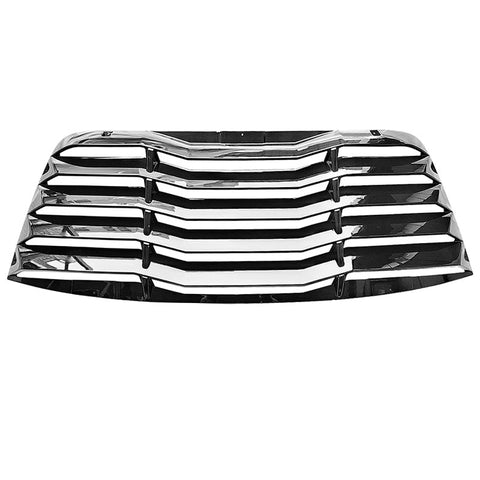 08-21 Dodge Challenger Rear Window Louver Sun Rain Shade Cover Gloss Black