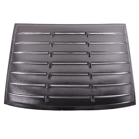 05-14 Ford Mustang Window Louver Rear Cover Matte Black