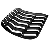 15-21 Ford Mustang Rear Window Louver Sun Shade Gloss Black ABS