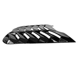15-21 Ford Mustang Rear Window Louver Sun Shade Gloss Black ABS