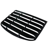 15-18 Ford Mustang ABS Rear Window Louver Sun Rain Guards Vent