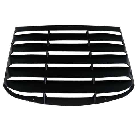 15-18 Ford Mustang ABS Rear Window Louver Sun Rain Guards Vent