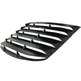15-18 Ford Mustang ABS Rear Window Louver Sun Rain Guards Vent
