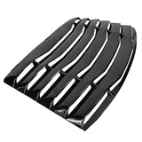 99-04 Ford Mustang IK Style Rear Window Louver Shade Cover - Gloss Black