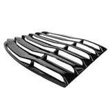 99-04 Ford Mustang IK Style Rear Window Louver Shade Cover - Gloss Black