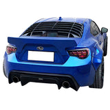 13-20 Scion FR-S Toyota 86 Subaru BRZ Window Louver Gloss Black