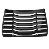 16-20 Honda Civic Sedan IK Style Window Louver Sun Shade ABS Gloss Black