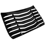 16-20 Honda Civic Sedan IK Style Window Louver Sun Shade ABS Gloss Black