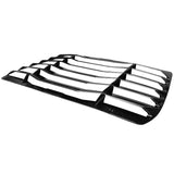 16-20 Honda Civic Sedan IK Style Window Louver Sun Shade ABS Gloss Black
