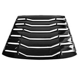 11-16 Scion TC Window Windshield Louver - Gloss Black ABS