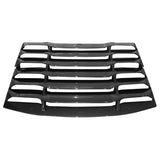 11-22 Dodge Charger Rear Window Louver Scoop Cover Vent - Carbon Fiber Print