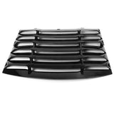 11-22 Dodge Charger IK Style Window Louvers Cover - Gloss Black 2PCS