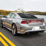 11-22 Dodge Charger IK Style Window Louvers Cover - Gloss Black 2PCS