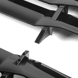11-22 Dodge Charger IK Style Window Louvers Cover - Gloss Black 2PCS