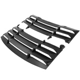 11-22 Dodge Charger Window Louver Cover IK Style - ABS 2PCS Matte Black